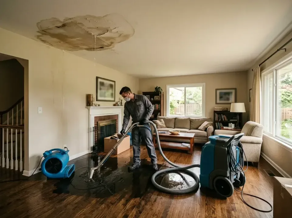 attic-pipe-burst-ceiling-drip-008 — frequently asked questions, Water Damage Restoration & Carpet Care in Dunnellon, FL